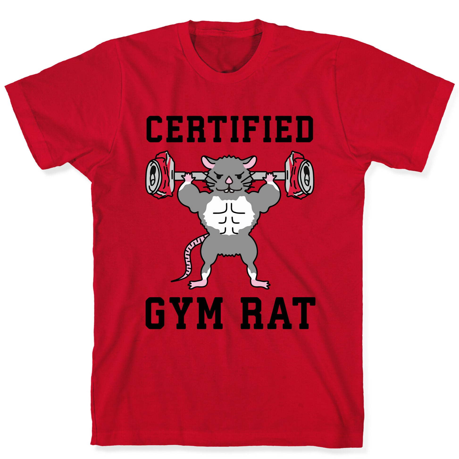 Certified Gym Rat T-Shirt