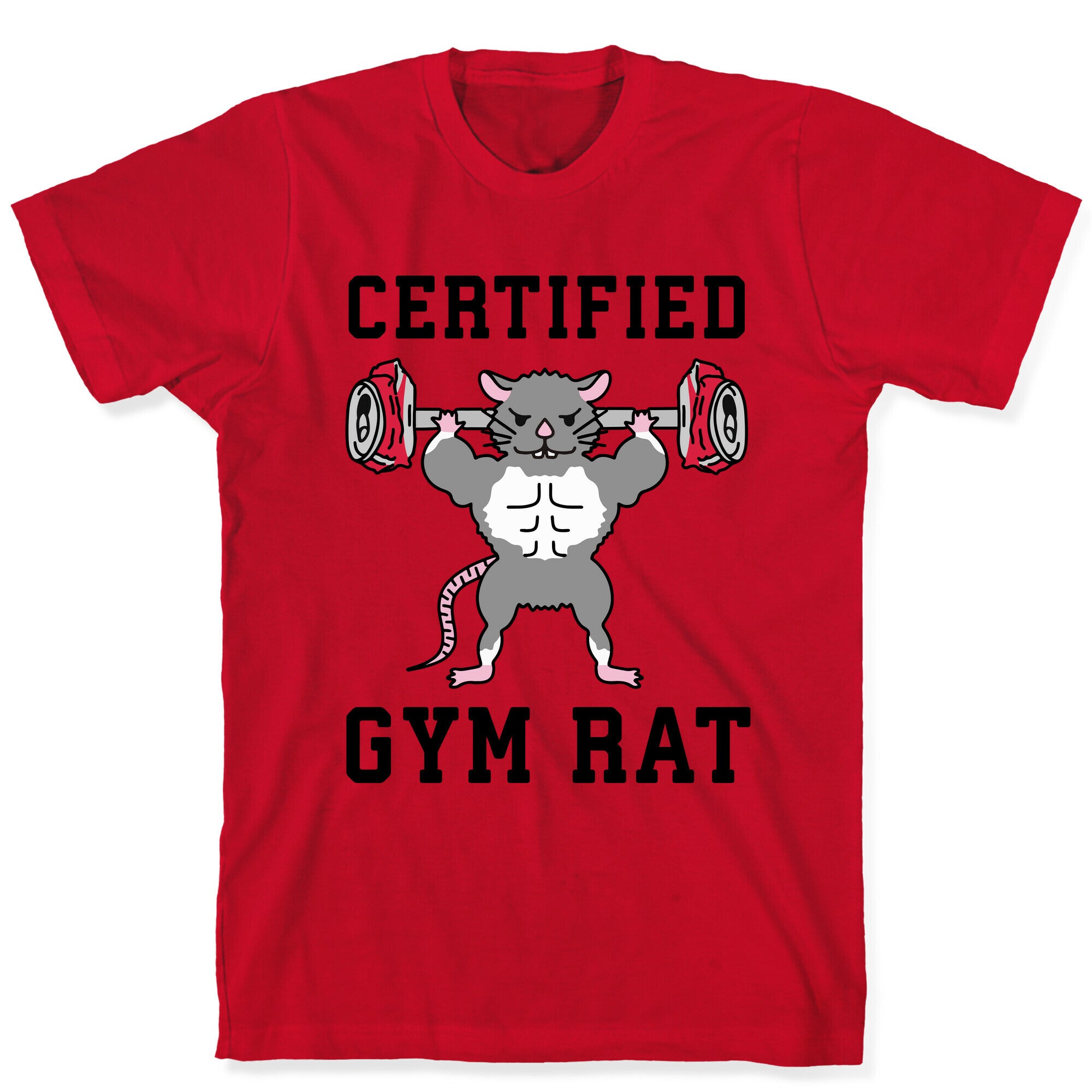 Certified Gym Rat T-Shirt