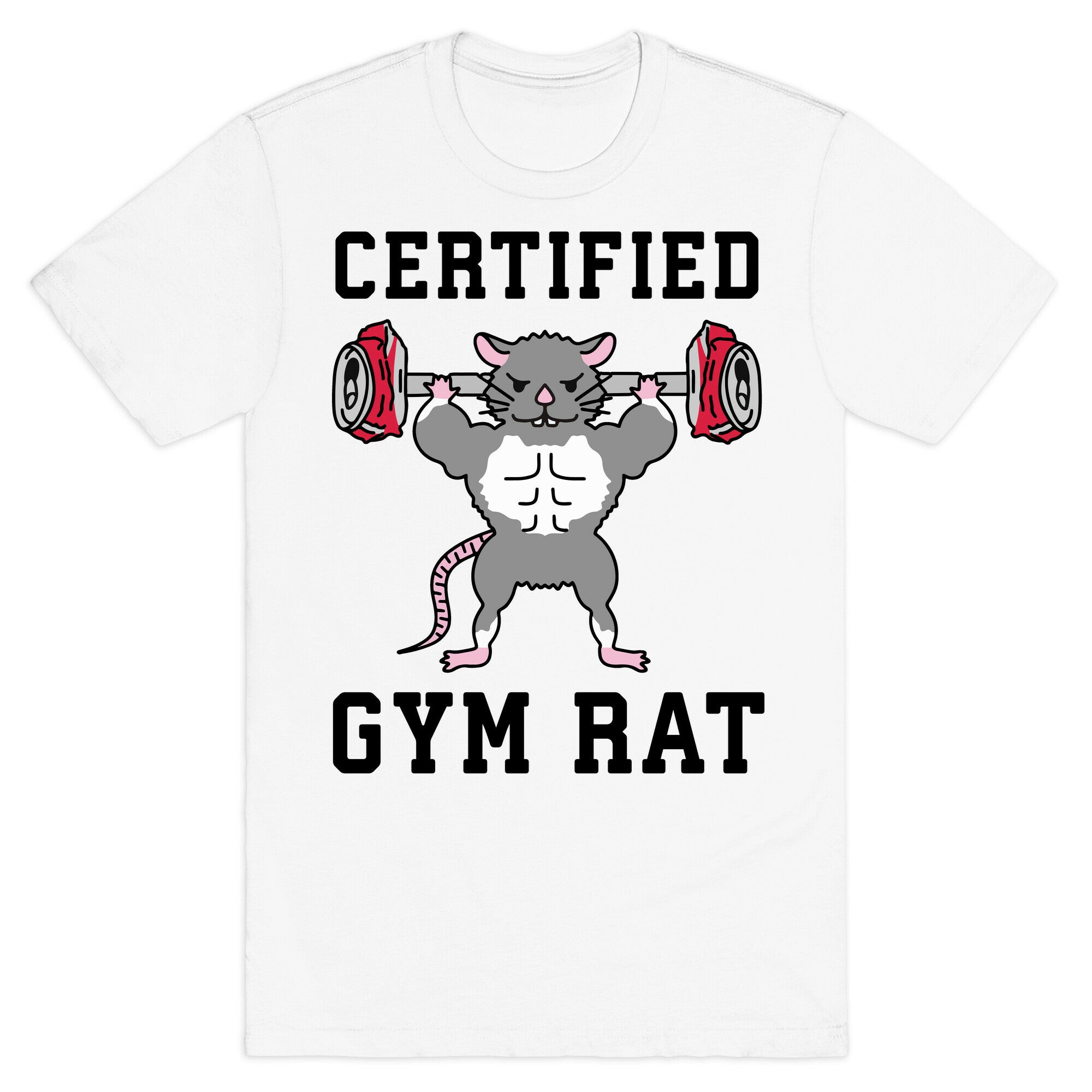 Certified Gym Rat T-Shirt