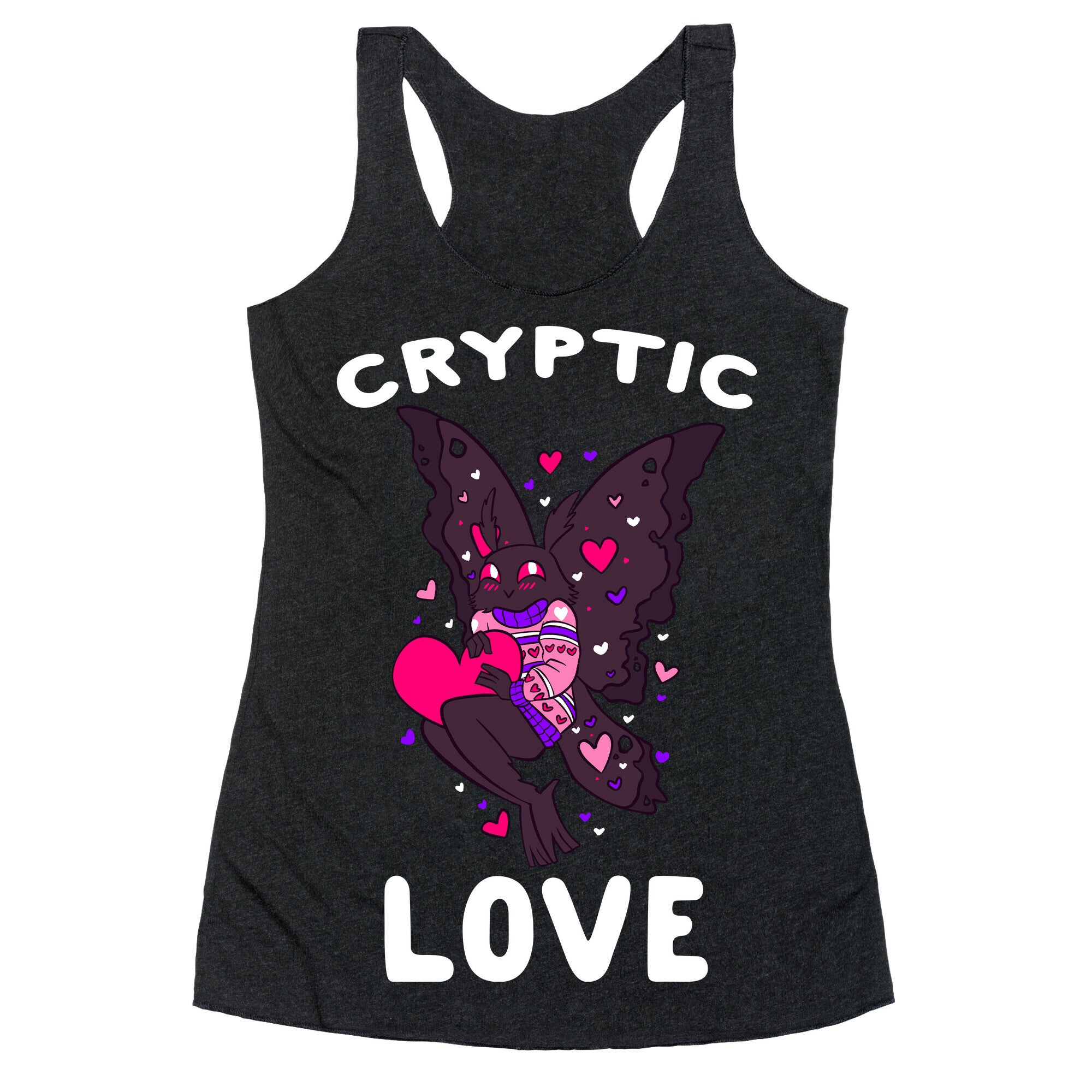 Cryptic Love Racerback Tank