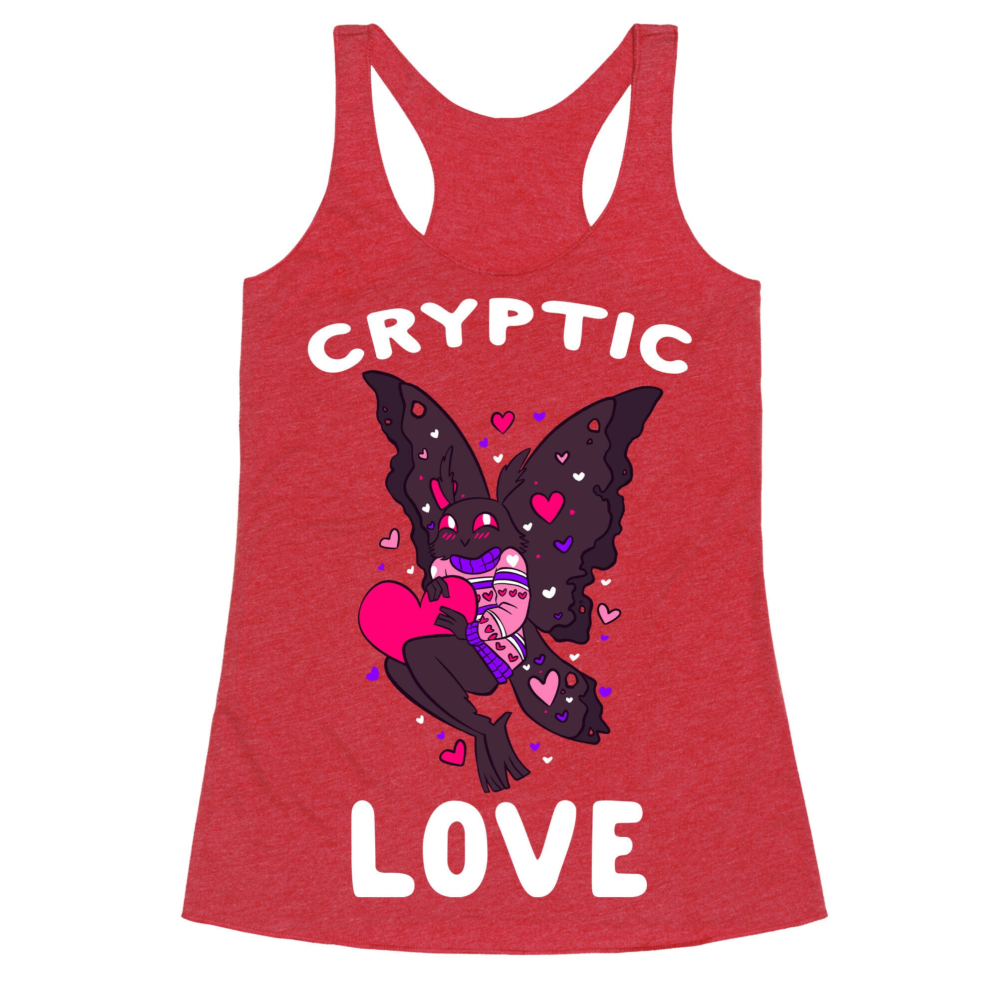 Cryptic Love Racerback Tank