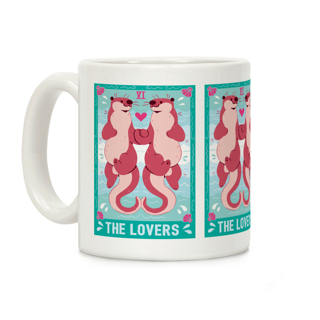 The Lovers: Otters Coffee Mug