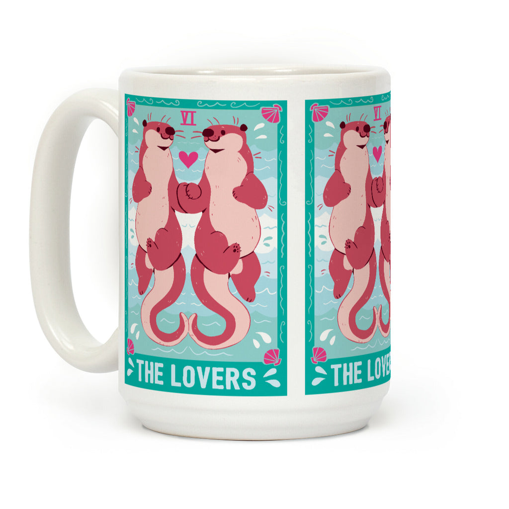 The Lovers: Otters Coffee Mug
