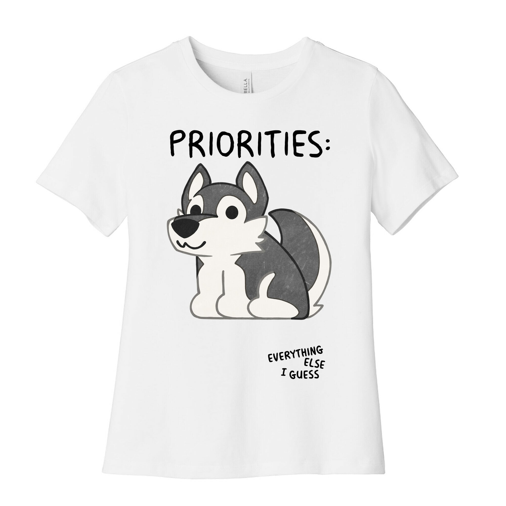 Husky Priorities Women's Cotton Tee