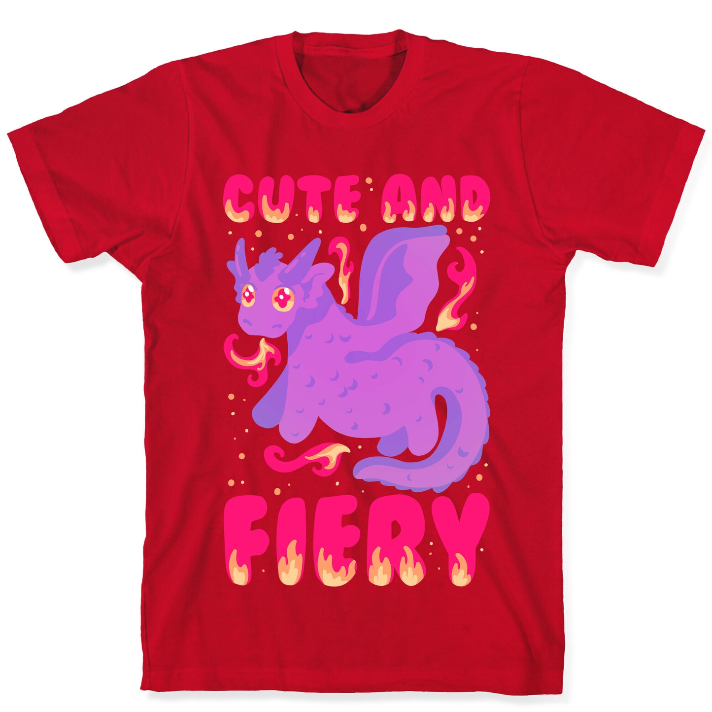 Cute and Fiery Dragon T-Shirt