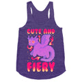 Cute and Fiery Dragon Racerback Tank