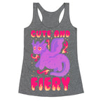 Cute and Fiery Dragon Racerback Tank