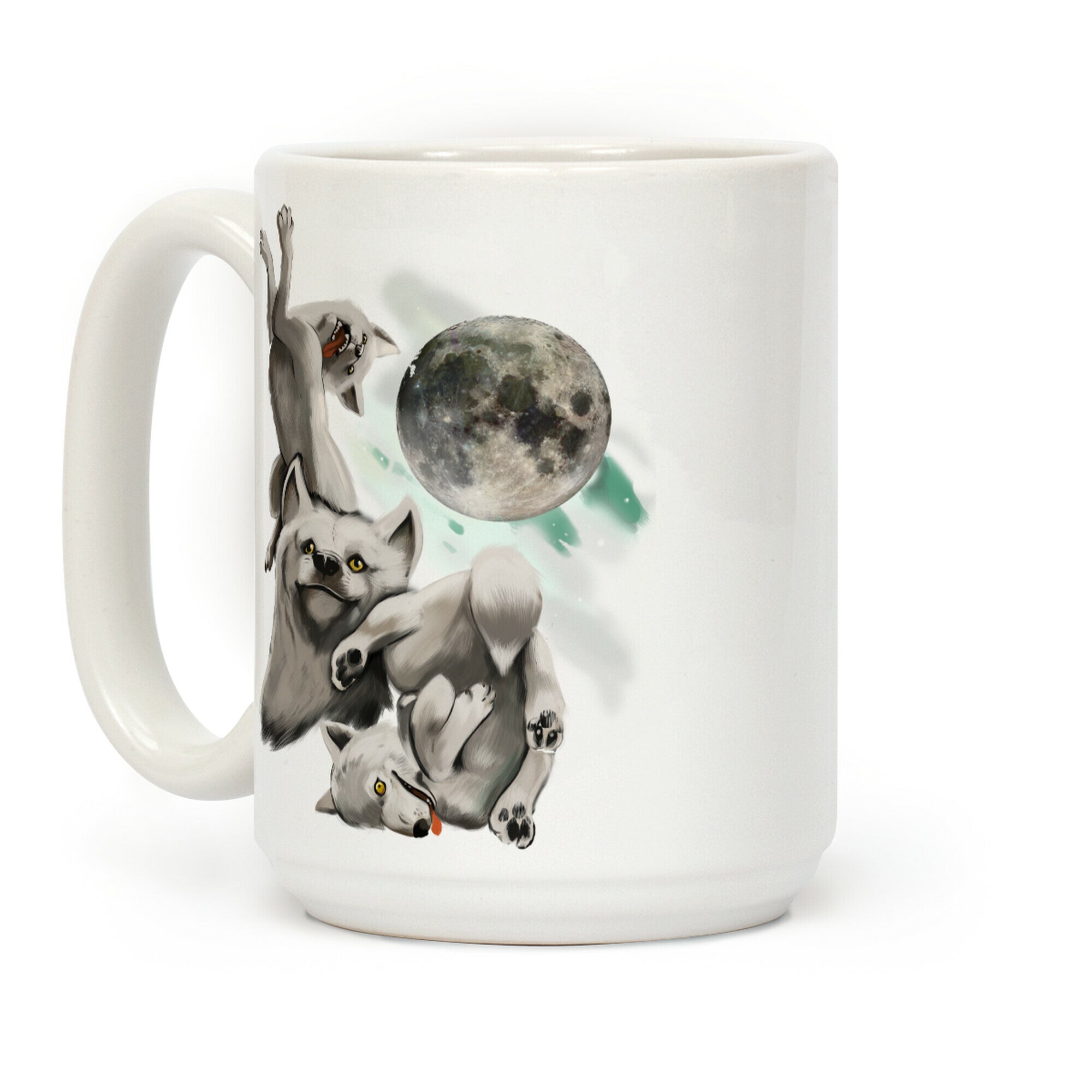 Three Wolf Moon Moon Coffee Mug