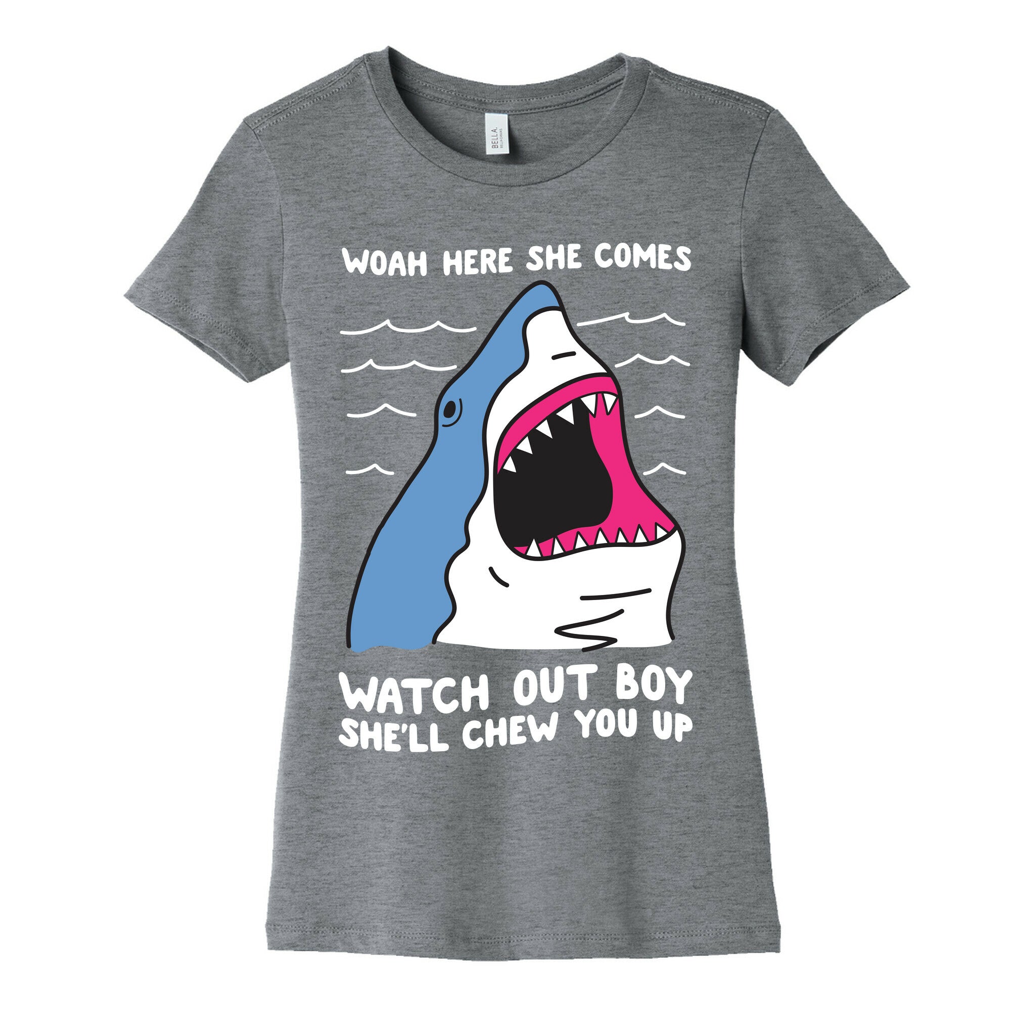 Maneater Shark Women's Cotton Tee