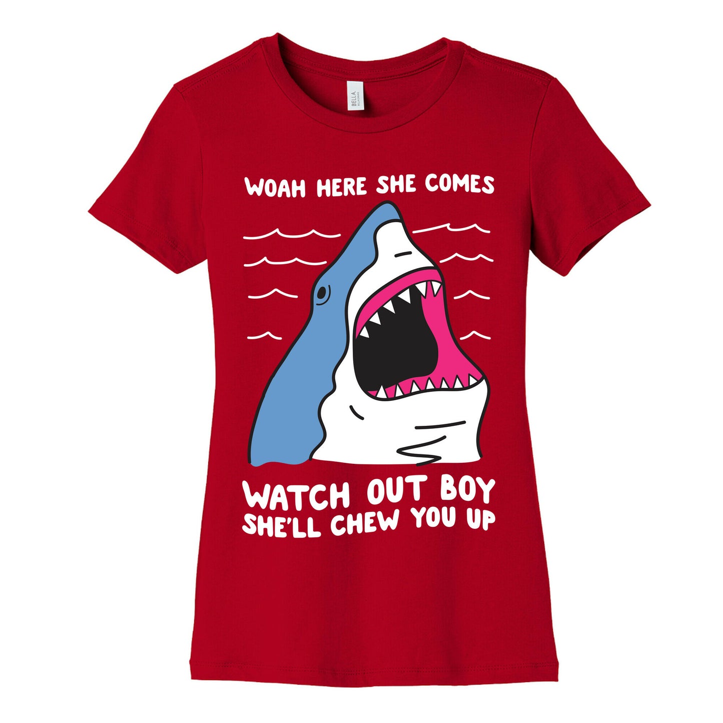 Maneater Shark Women's Cotton Tee