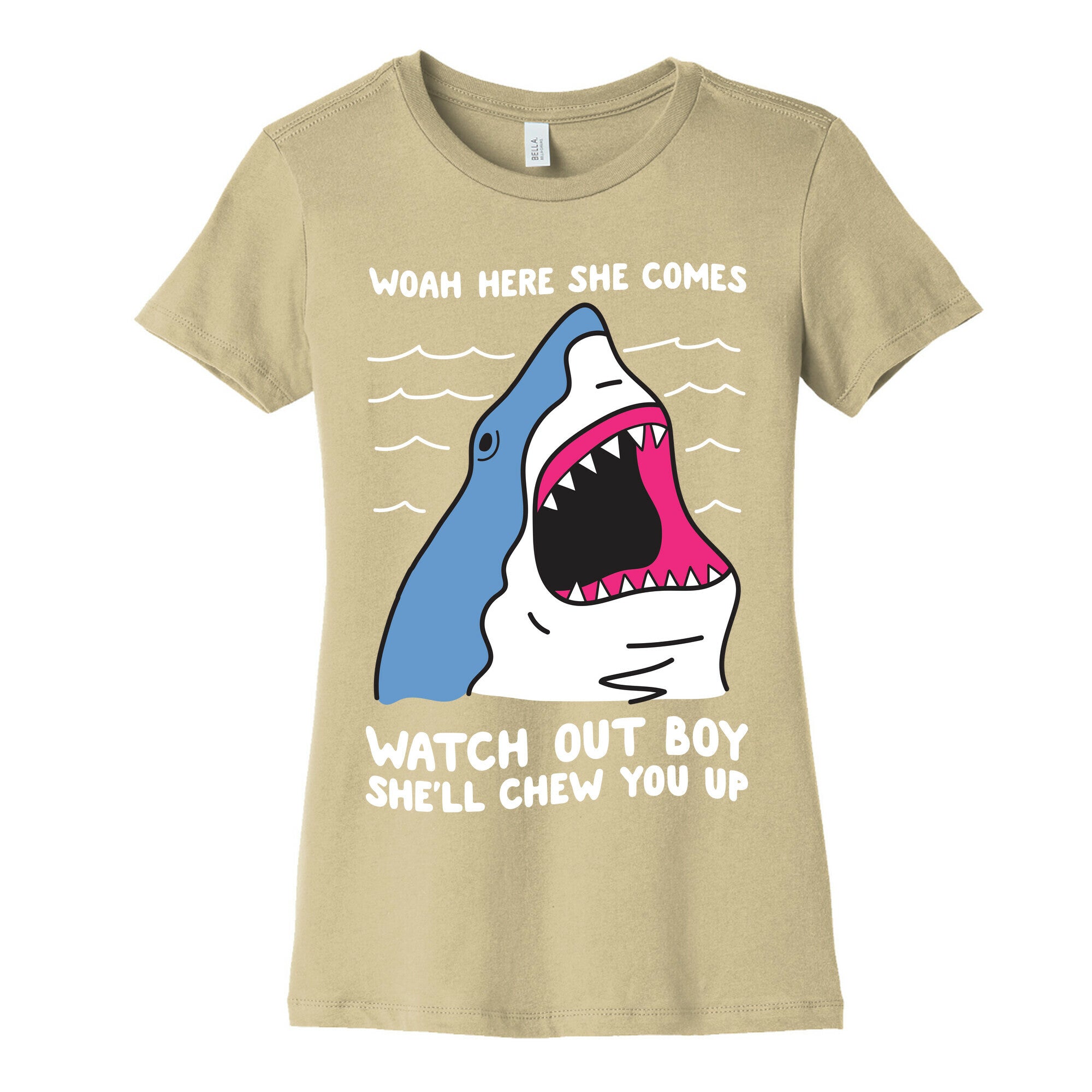 Maneater Shark Women's Cotton Tee