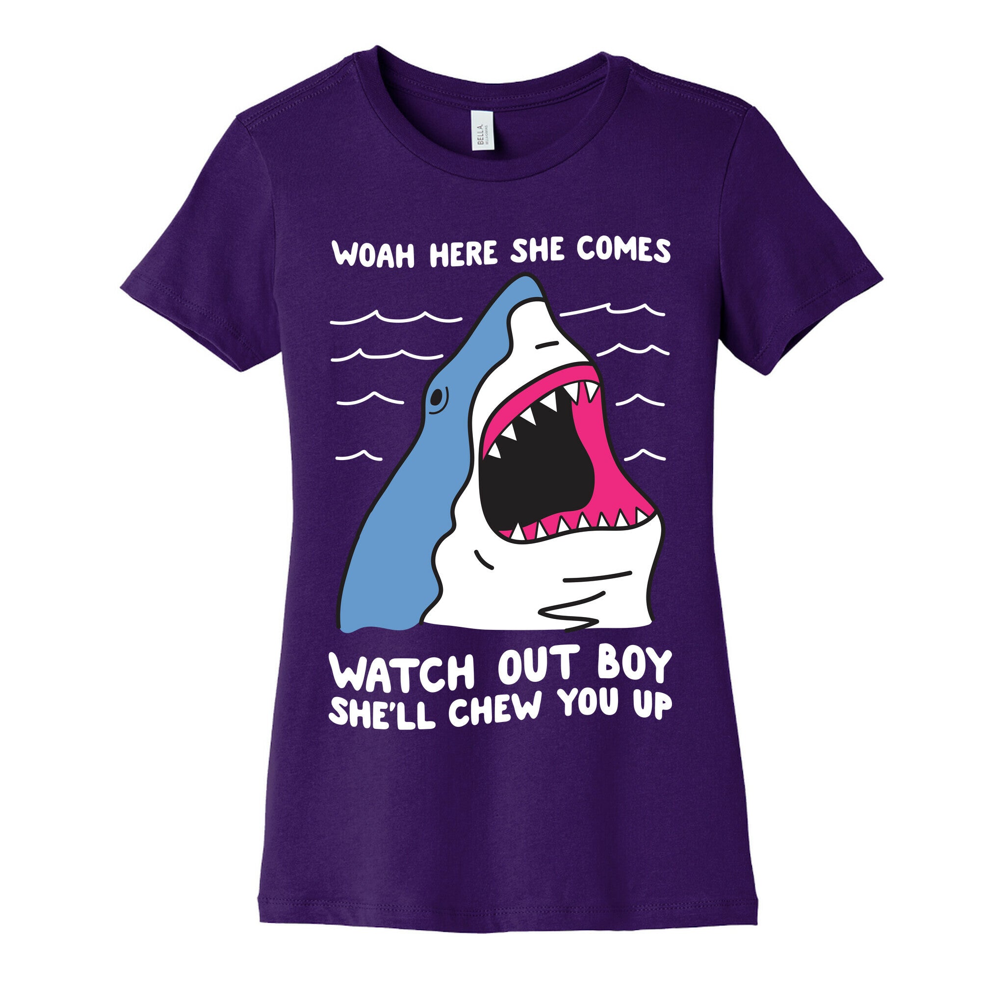 Maneater Shark Women's Cotton Tee