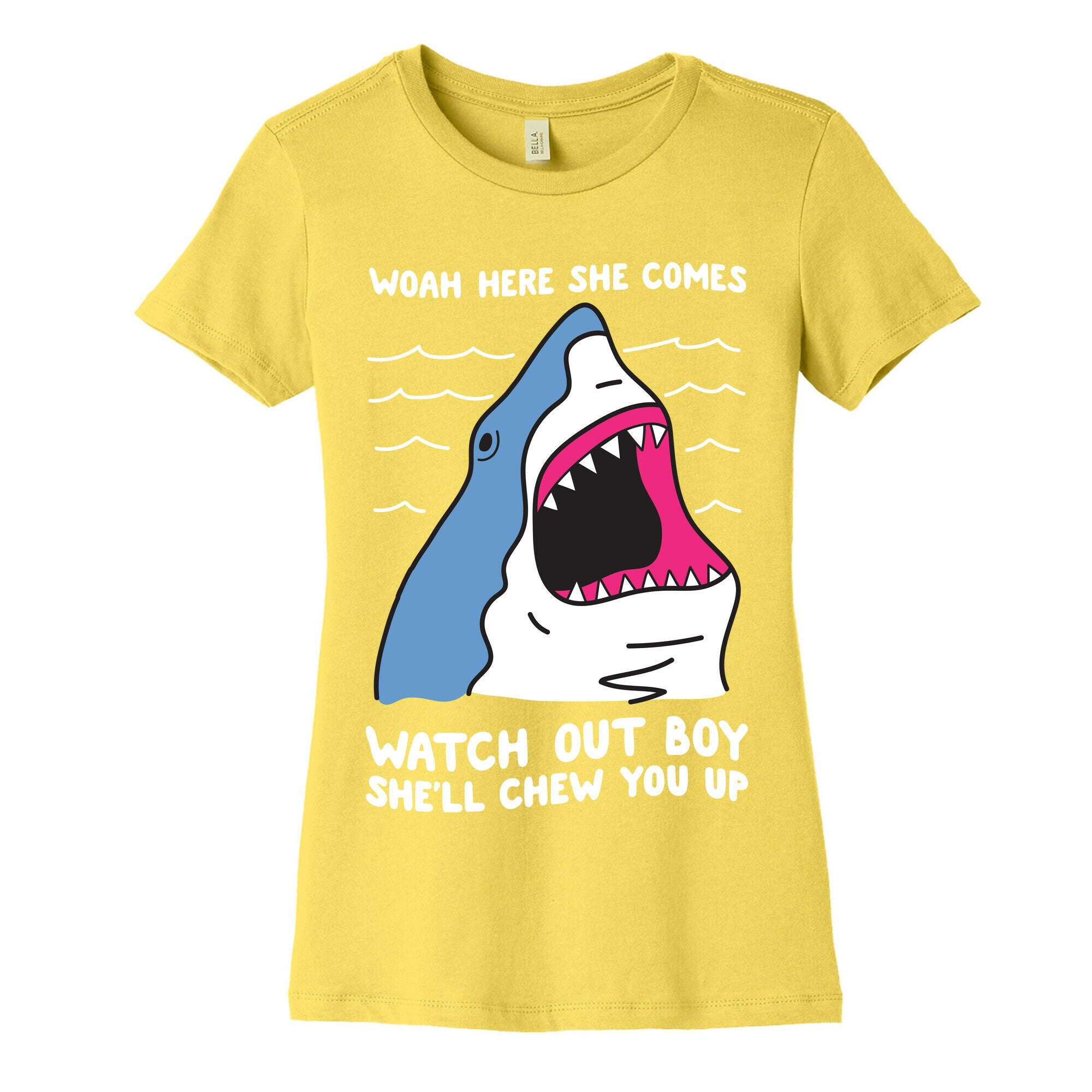 Maneater Shark Women's Cotton Tee