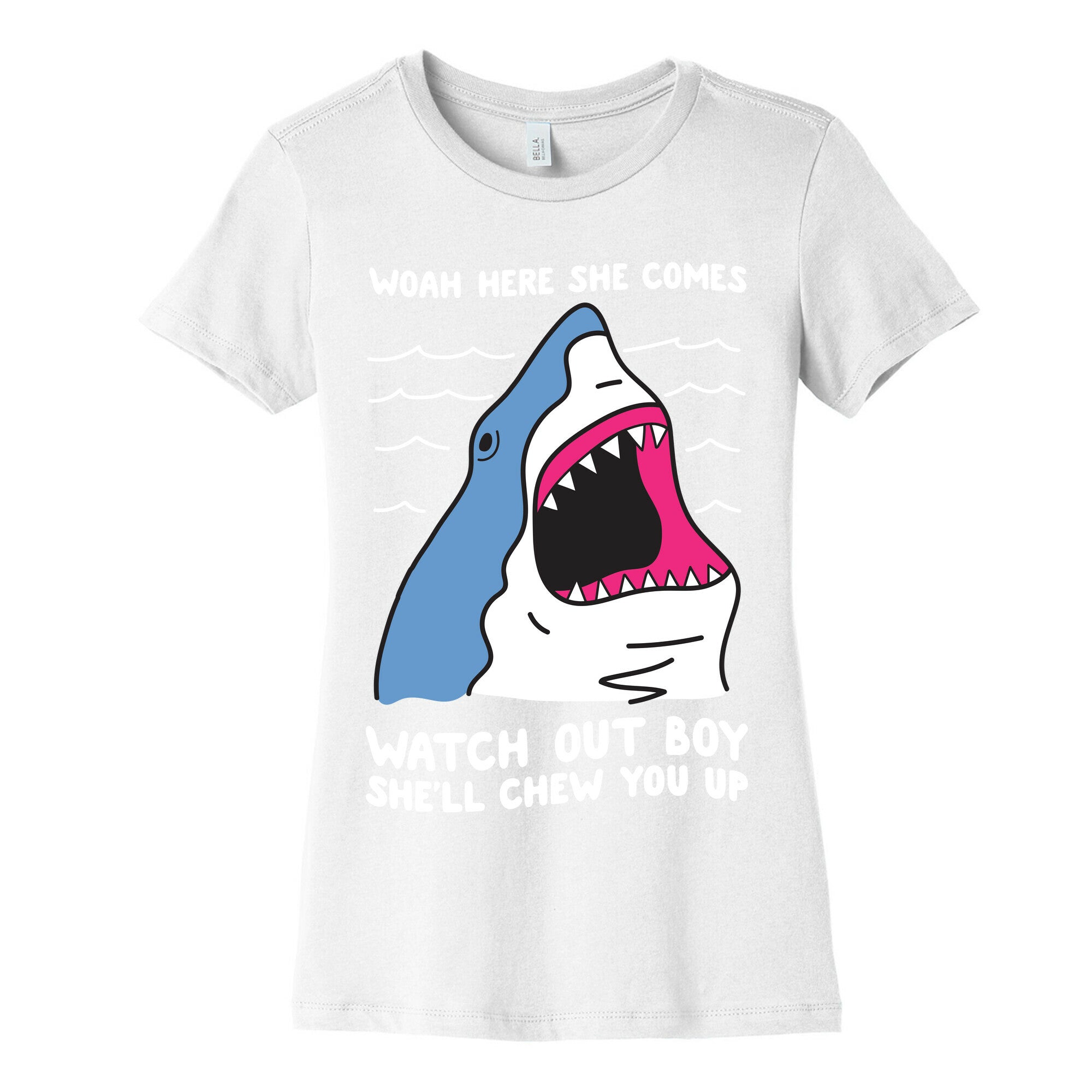 Maneater Shark Women's Cotton Tee