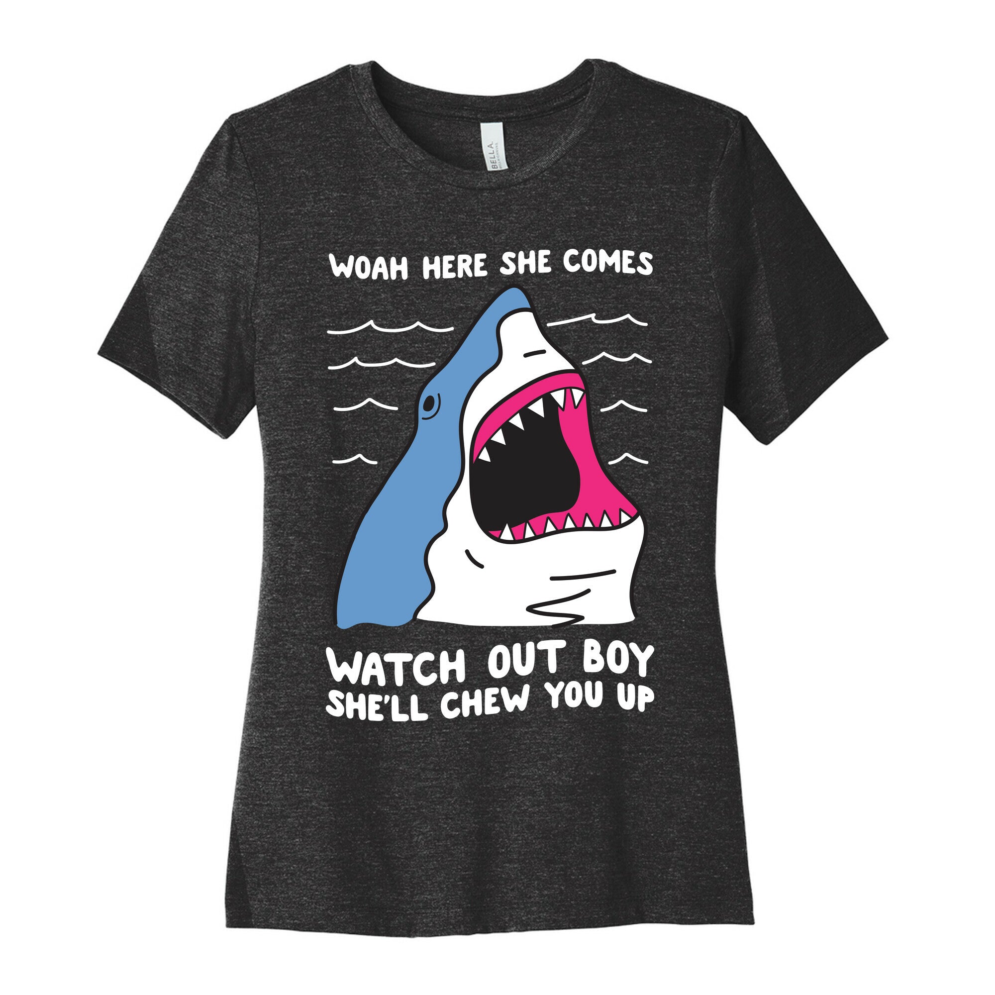 Maneater Shark Women's Cotton Tee