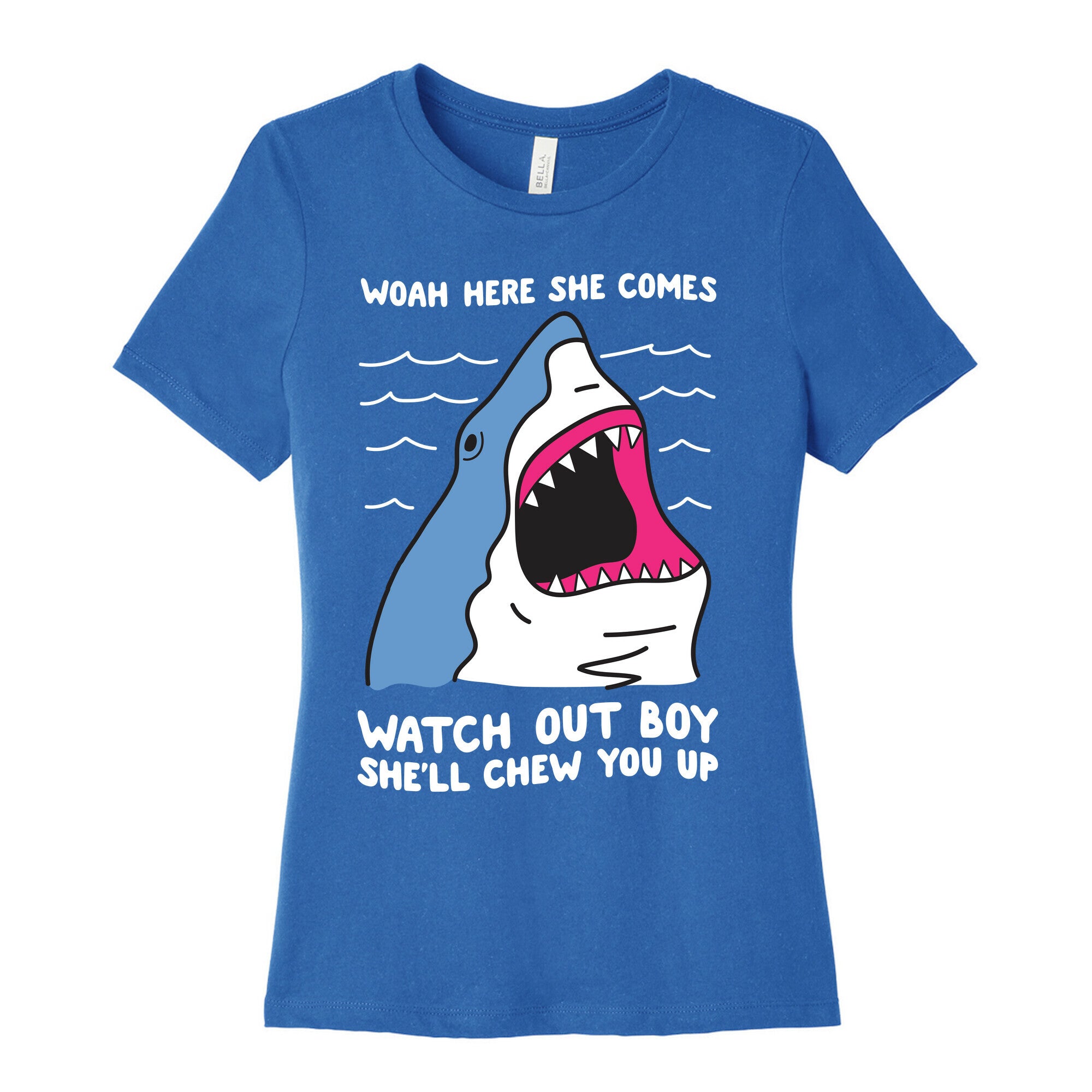 Maneater Shark Women's Cotton Tee
