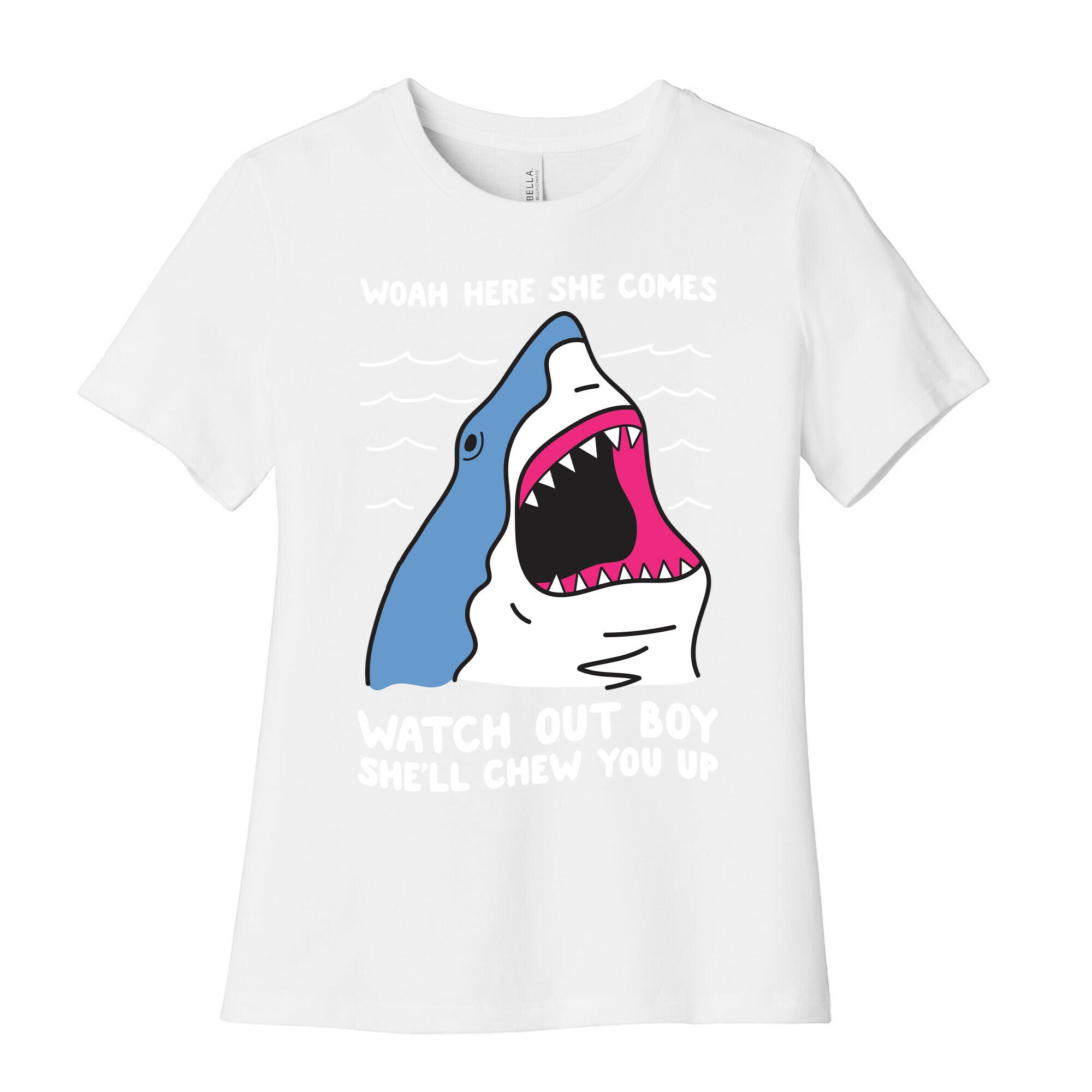 Maneater Shark Women's Cotton Tee