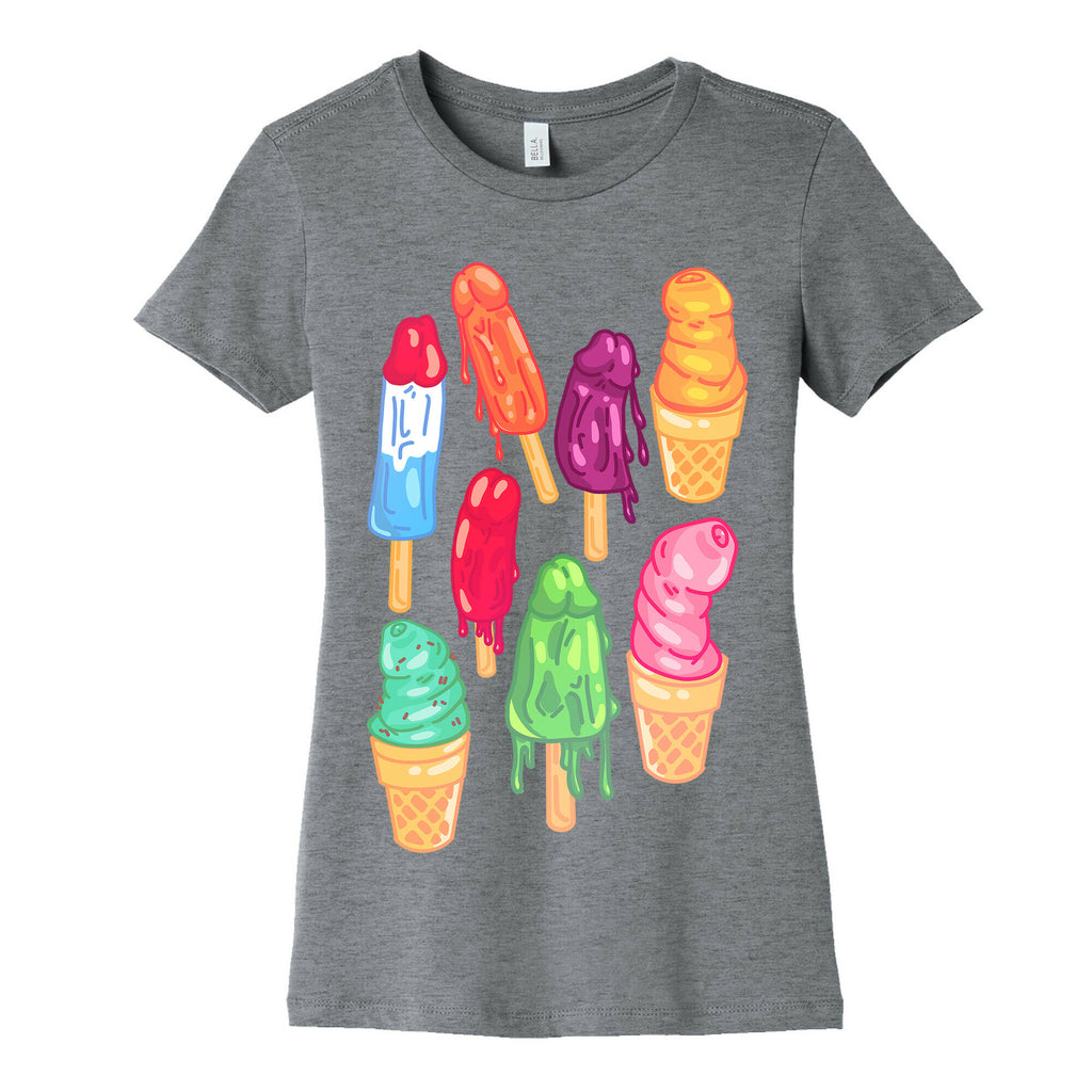 Popsicle Penises Women's Cotton Tee