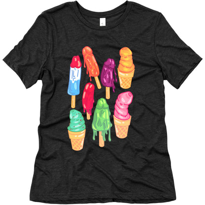 Popsicle Penises Women's Triblend Tee