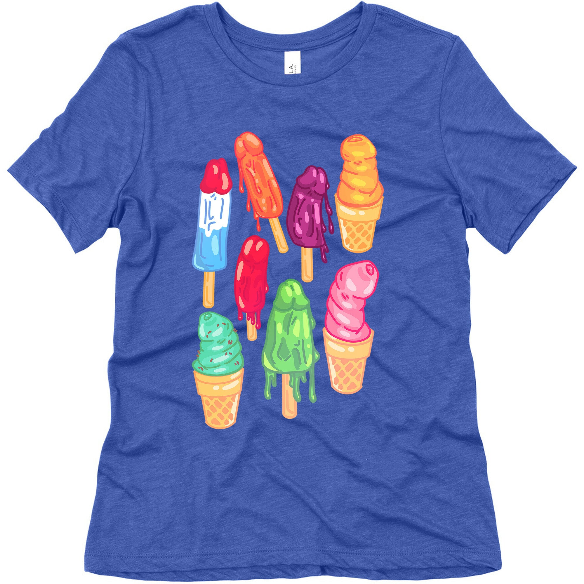 Popsicle Penises Women's Triblend Tee