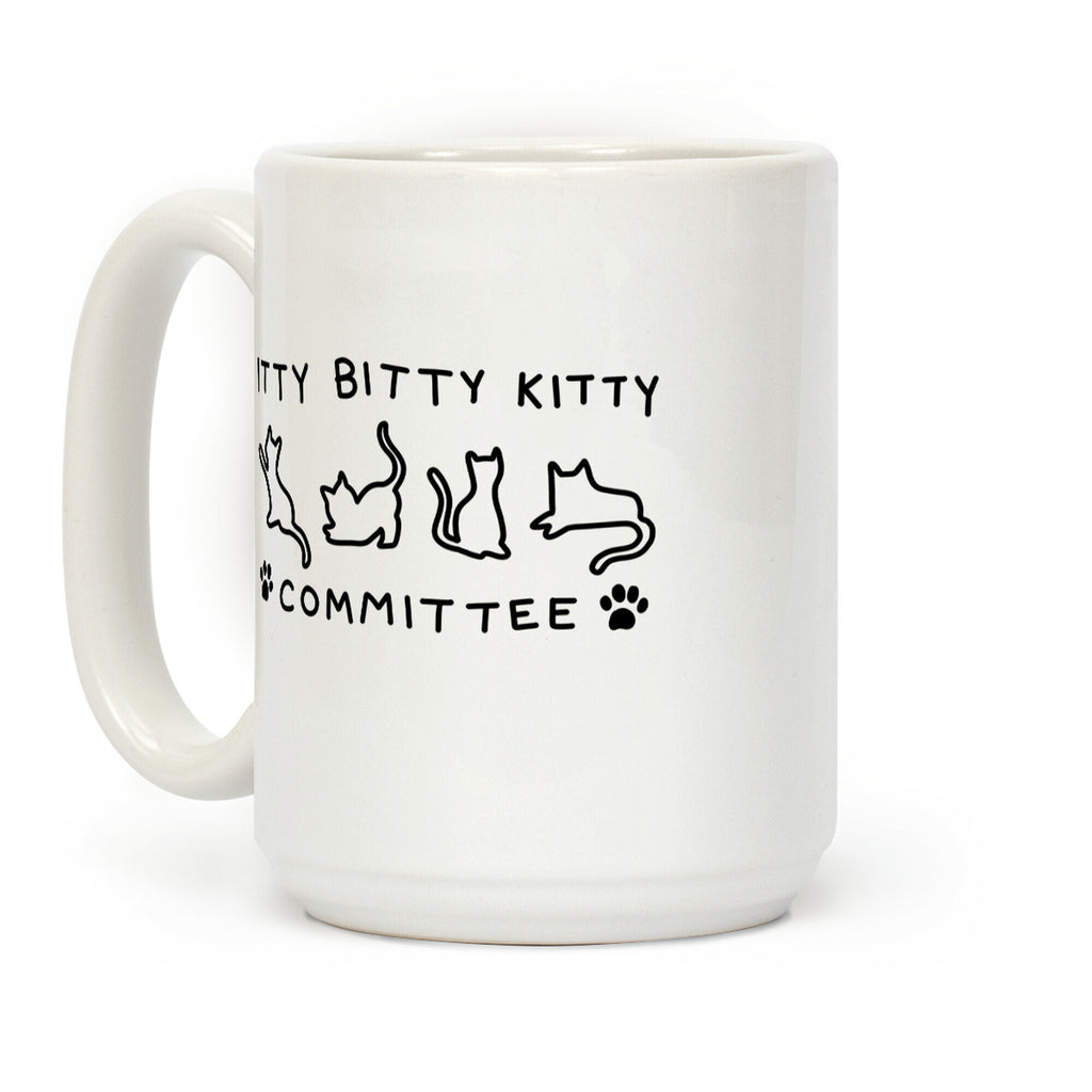 Itty Bitty Kitty Committee Coffee Mug