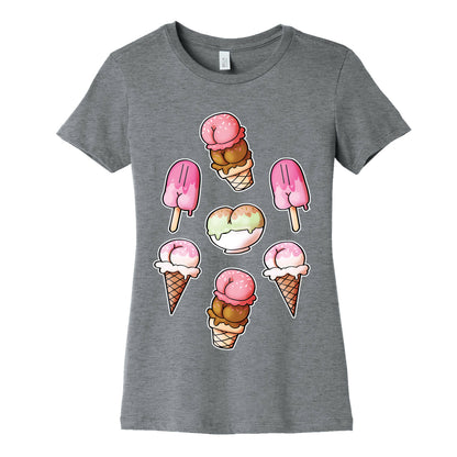 Ice Cream Butts Women's Cotton Tee