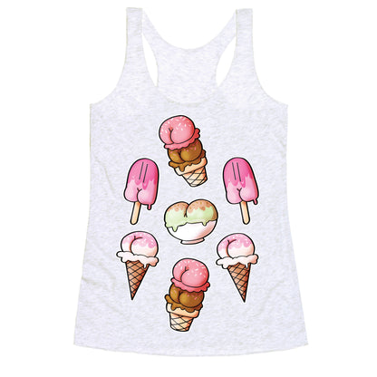 Ice Cream Butts Racerback Tank