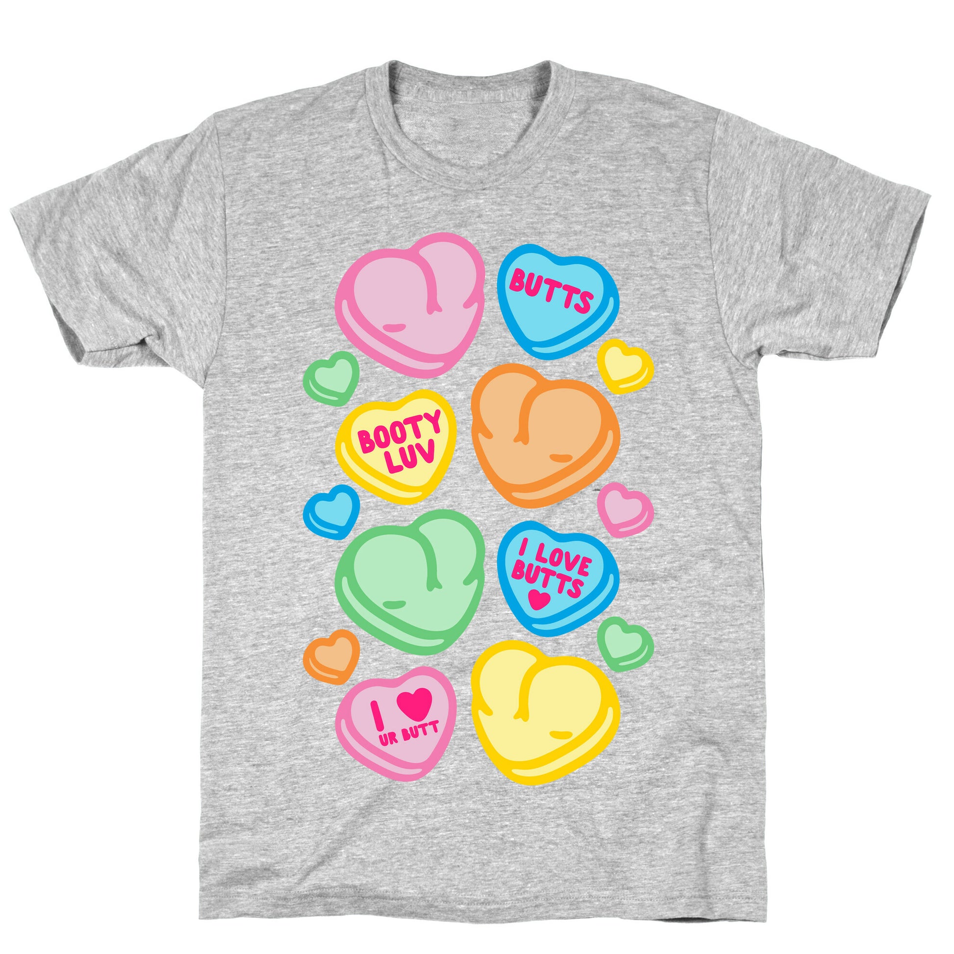 Candy Heart Butts T-Shirt
