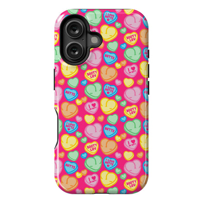 Candy Heart Butts Phone Case