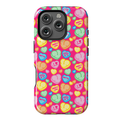 Candy Heart Butts Phone Case