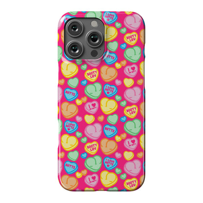 Candy Heart Butts Phone Case