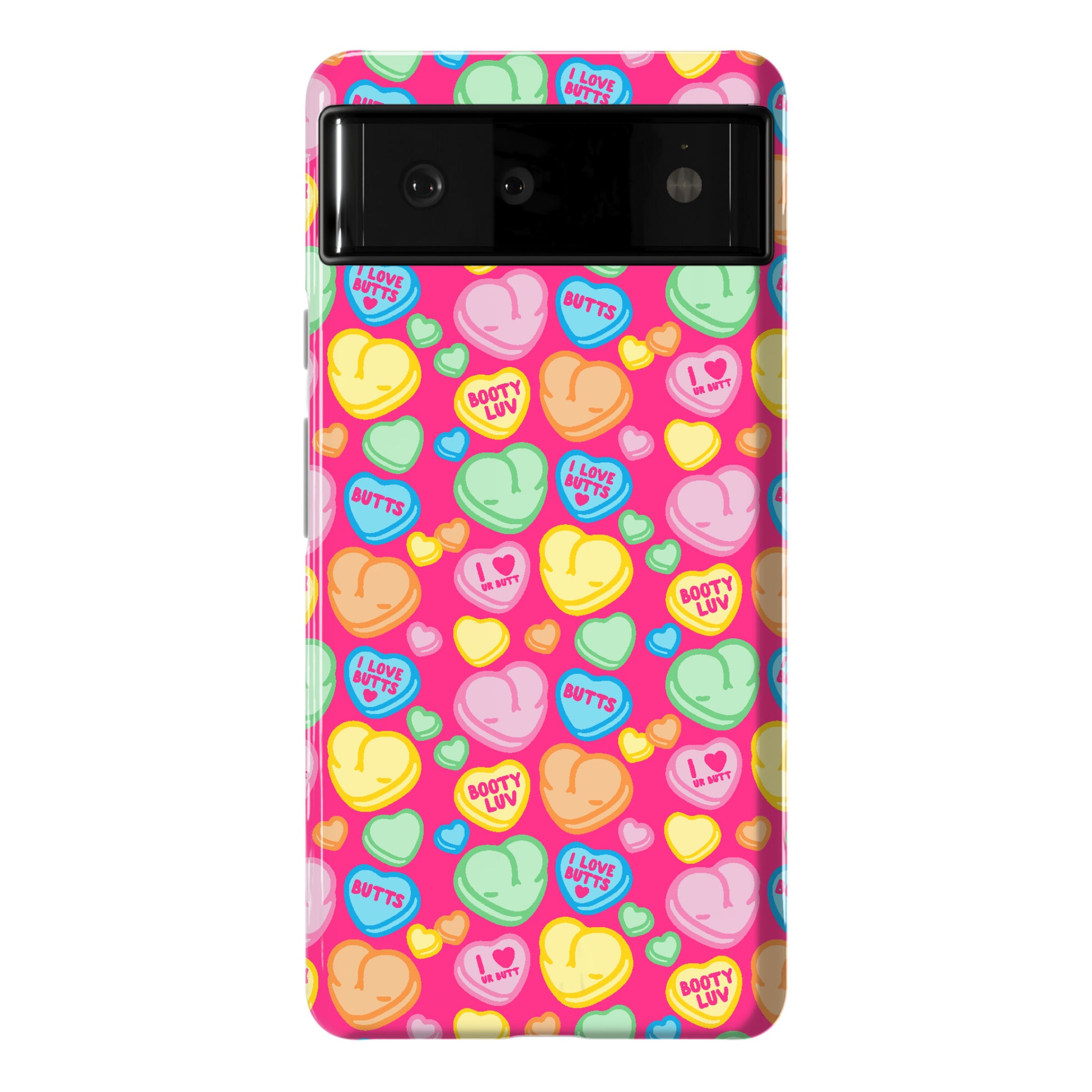 Candy Heart Butts Phone Case