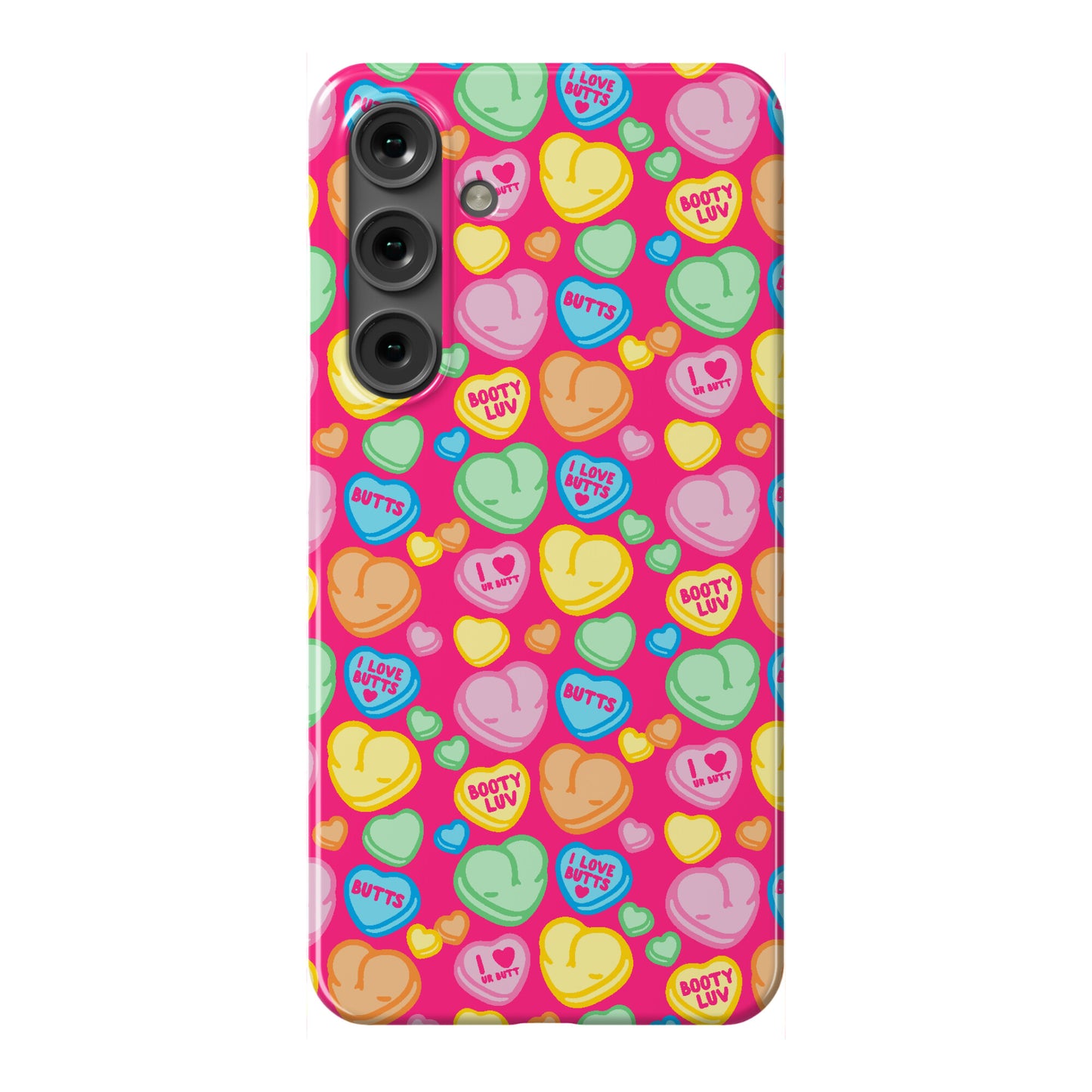 Candy Heart Butts Phone Case