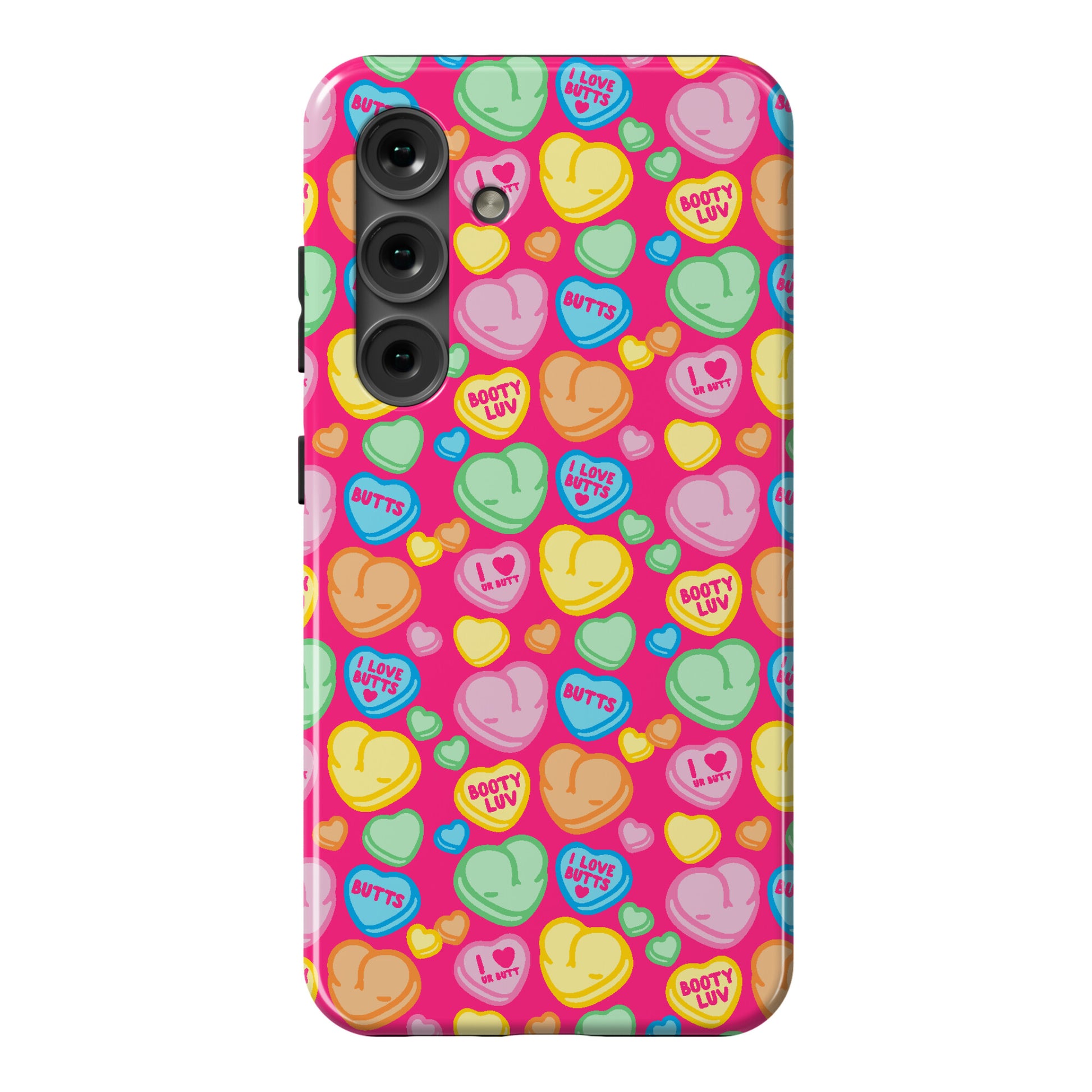 Candy Heart Butts Phone Case