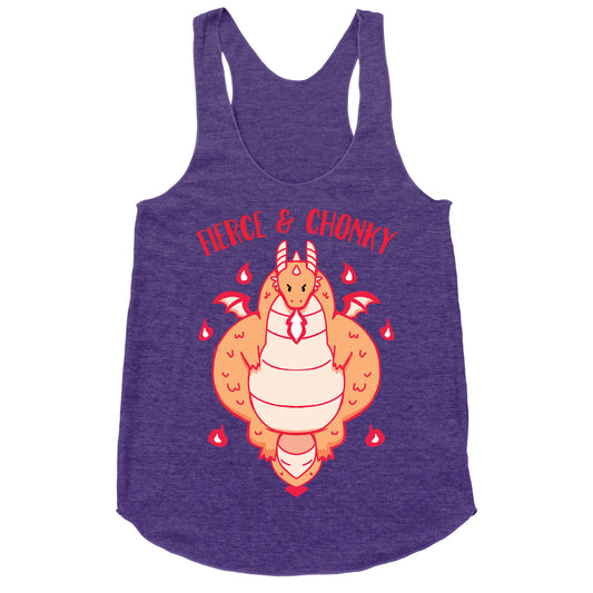 Fierce and Chonky Racerback Tank