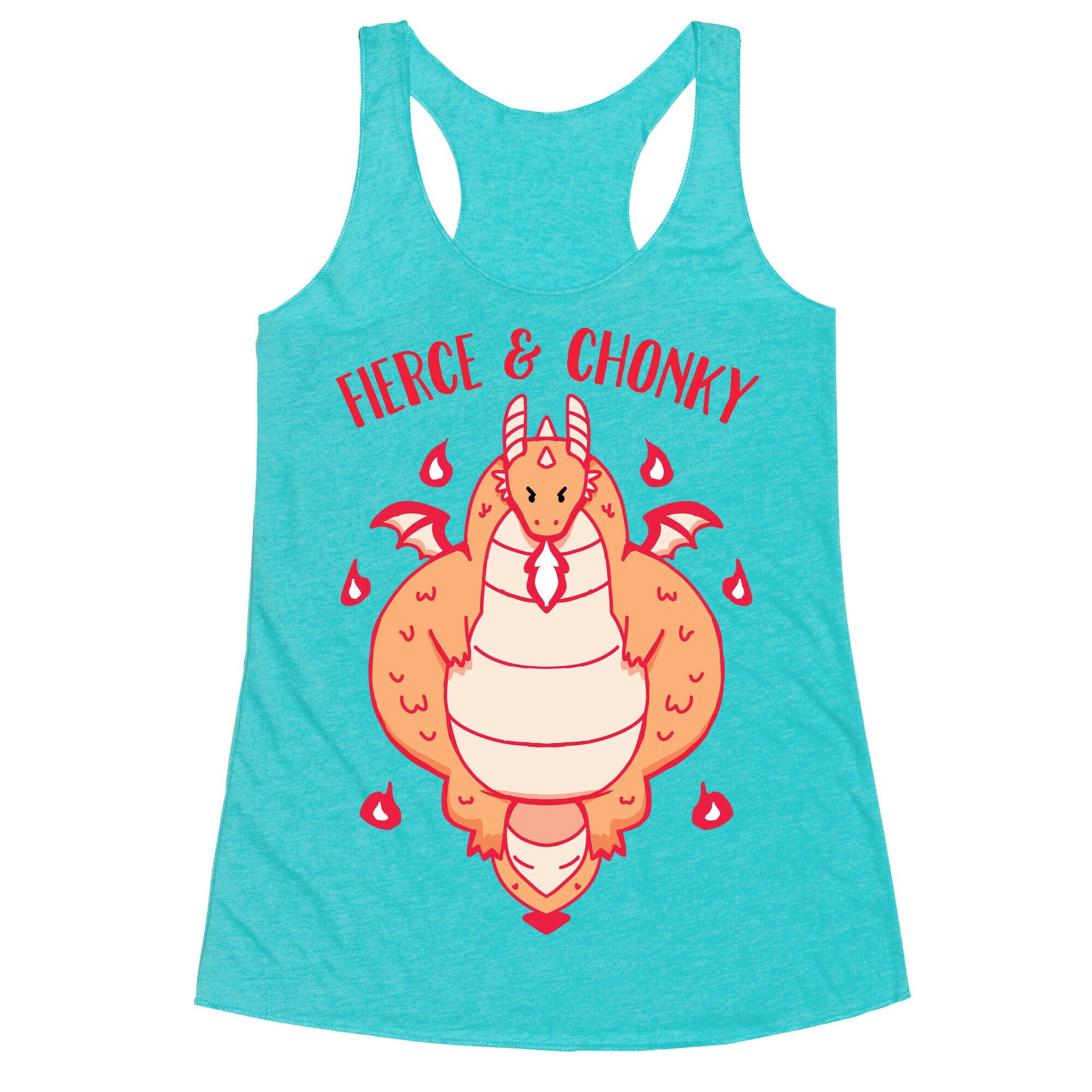 Fierce and Chonky Racerback Tank