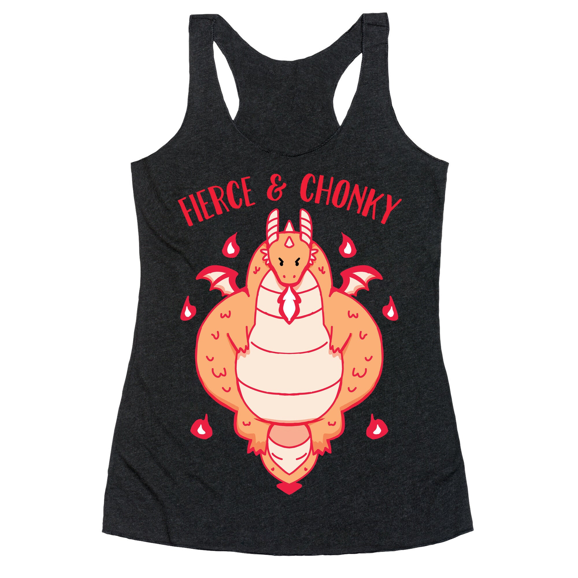 Fierce and Chonky Racerback Tank