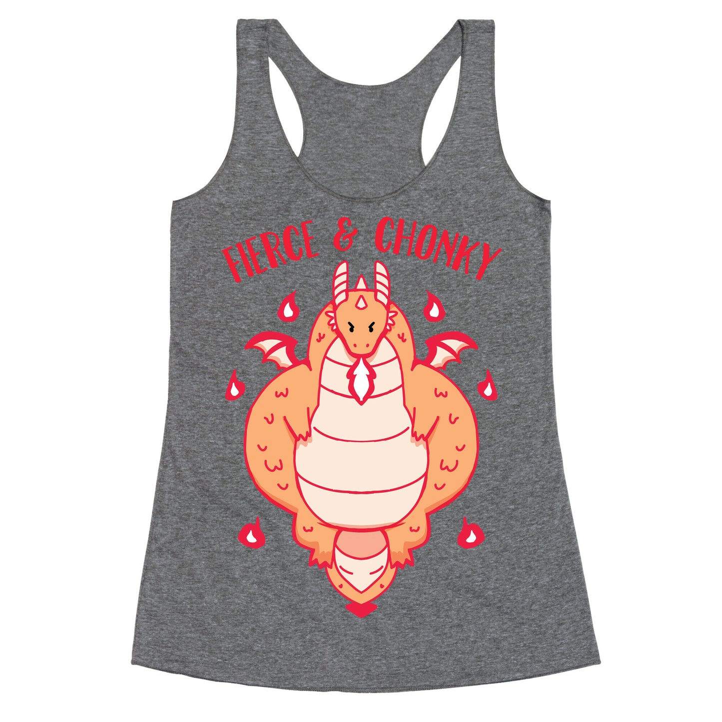 Fierce and Chonky Racerback Tank