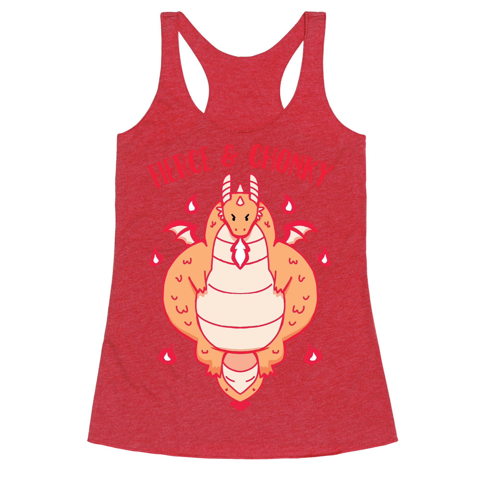Fierce and Chonky Racerback Tank