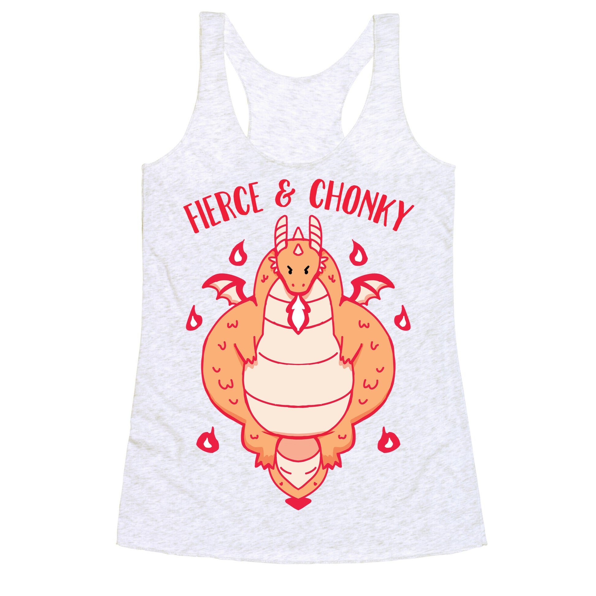 Fierce and Chonky Racerback Tank