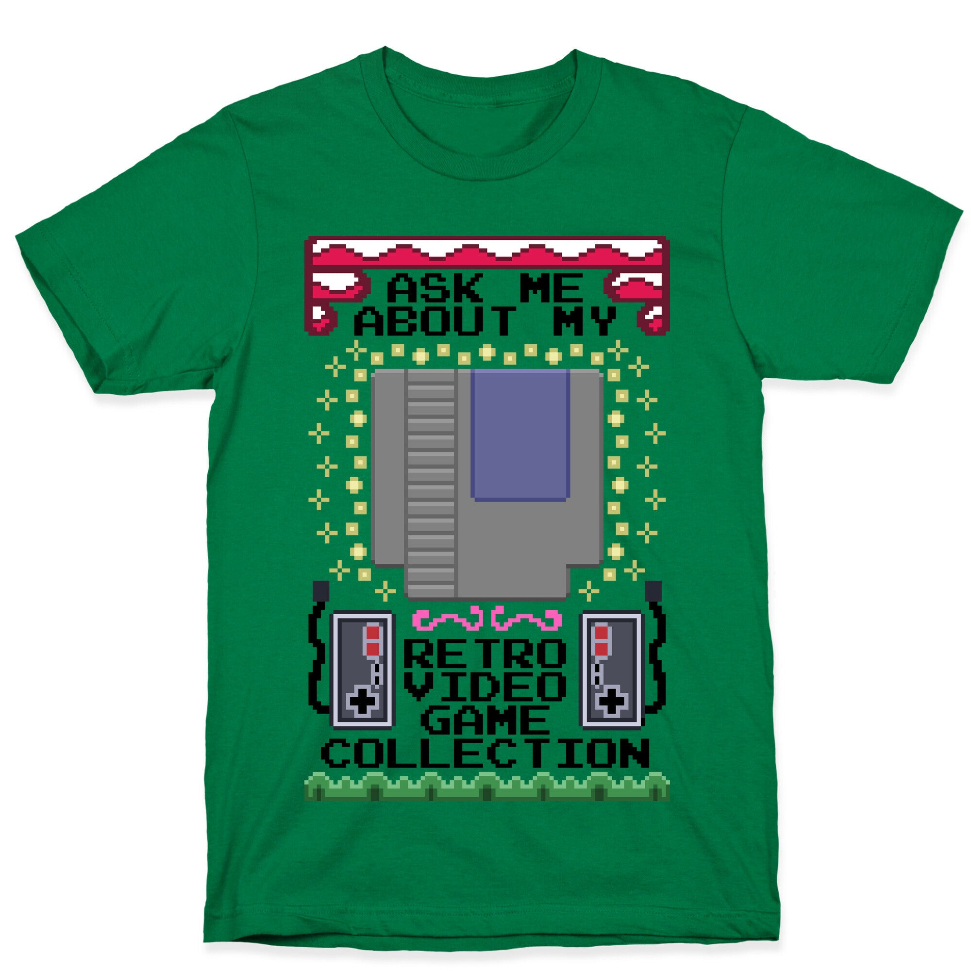 Ask Me About My Retro Game Collection T-Shirt