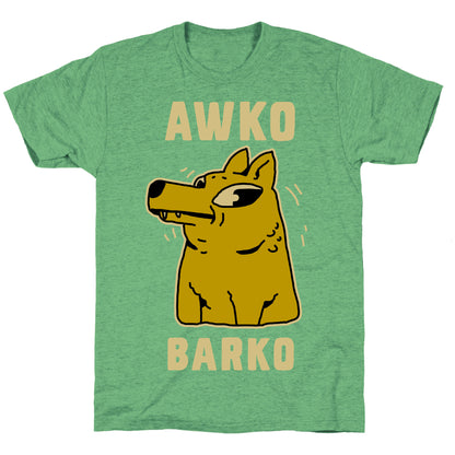 Awko Barko Unisex Triblend Tee