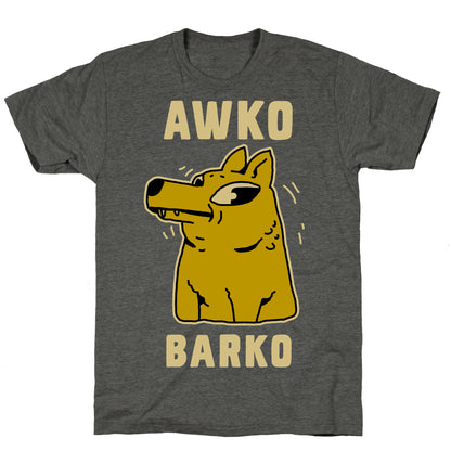 Awko Barko Unisex Triblend Tee