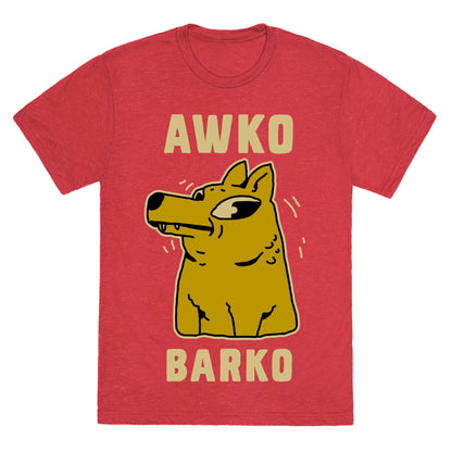 Awko Barko Unisex Triblend Tee