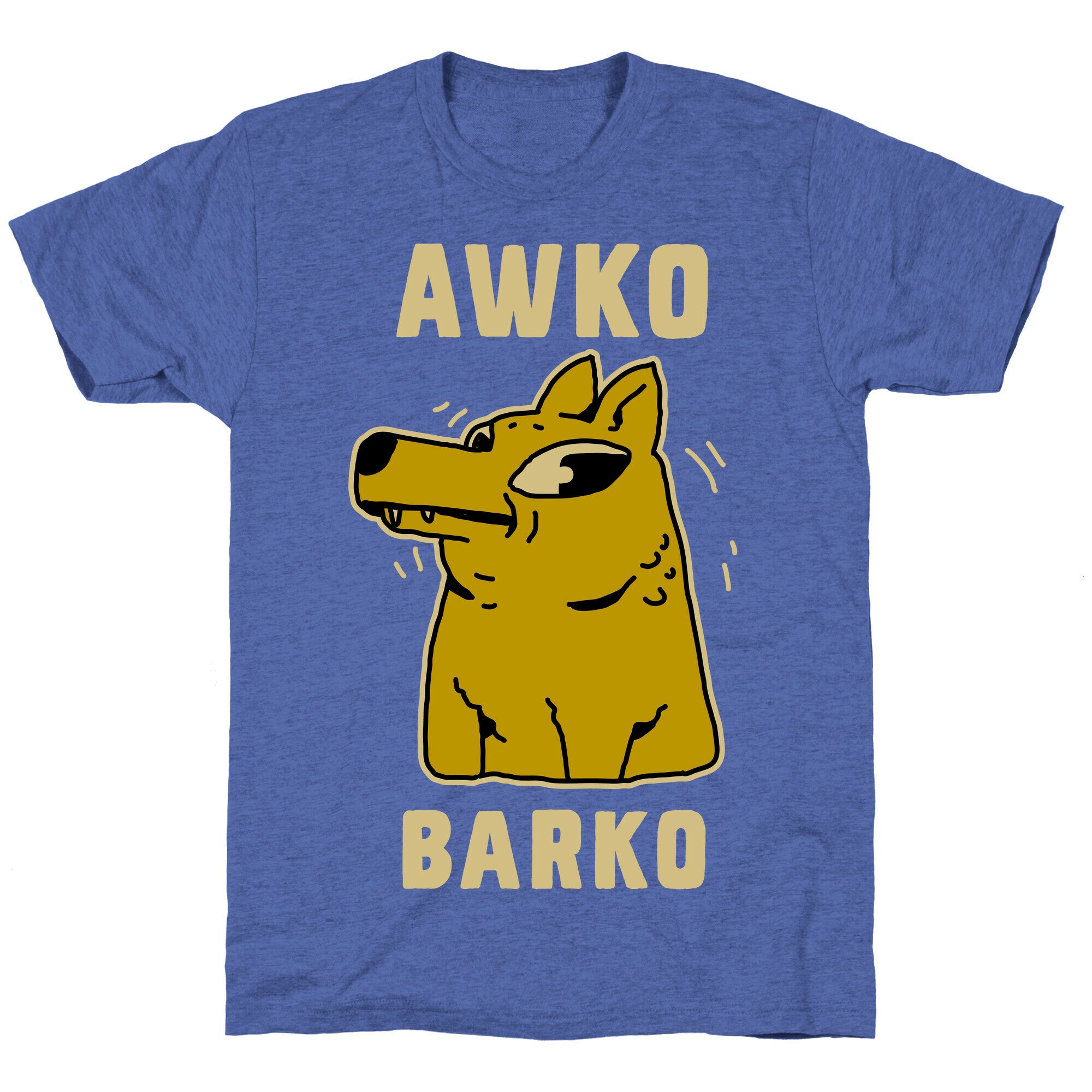 Awko Barko Unisex Triblend Tee