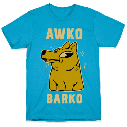 Awko Barko Unisex Triblend Tee