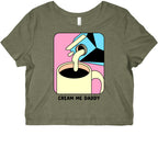 Cream Me Daddy (Coffee) Graphic Baby Tee