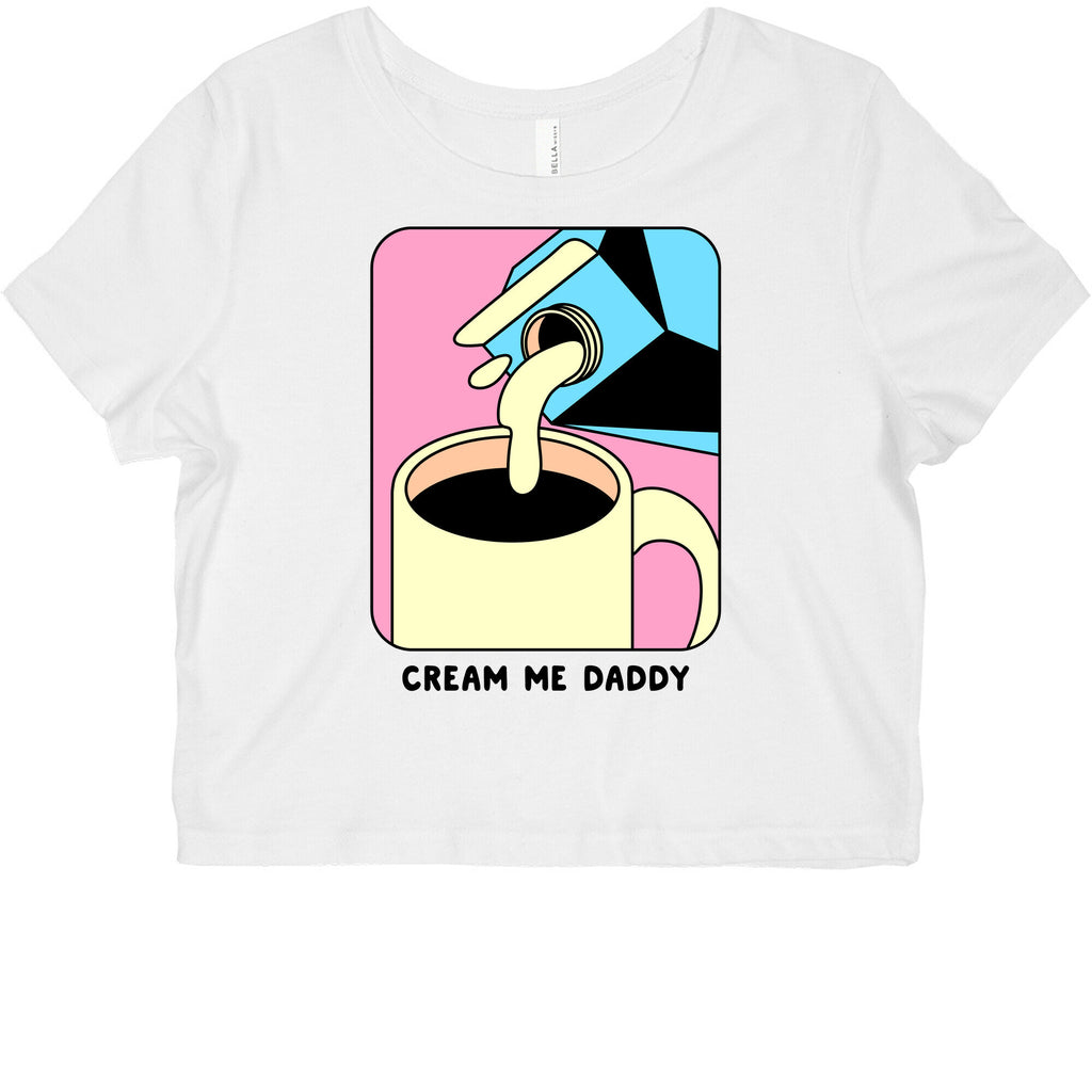 Cream Me Daddy (Coffee) Graphic Baby Tee