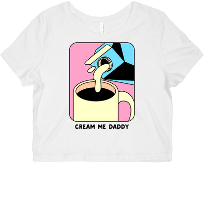 Cream Me Daddy (Coffee) Graphic Baby Tee