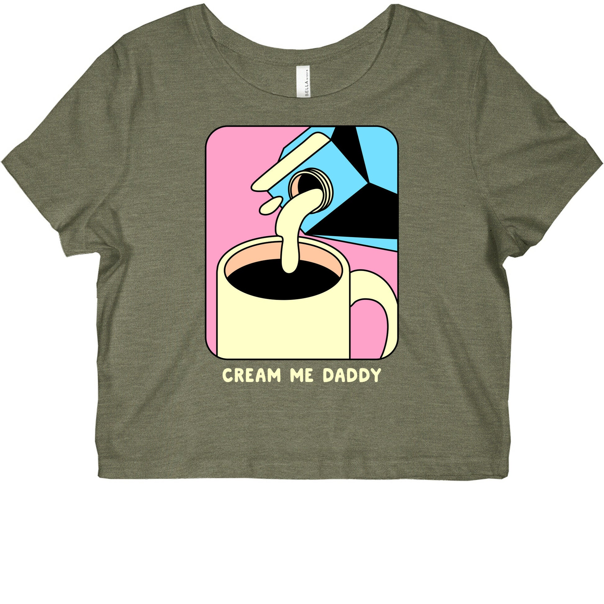 Cream Me Daddy (Coffee) Graphic Baby Tee